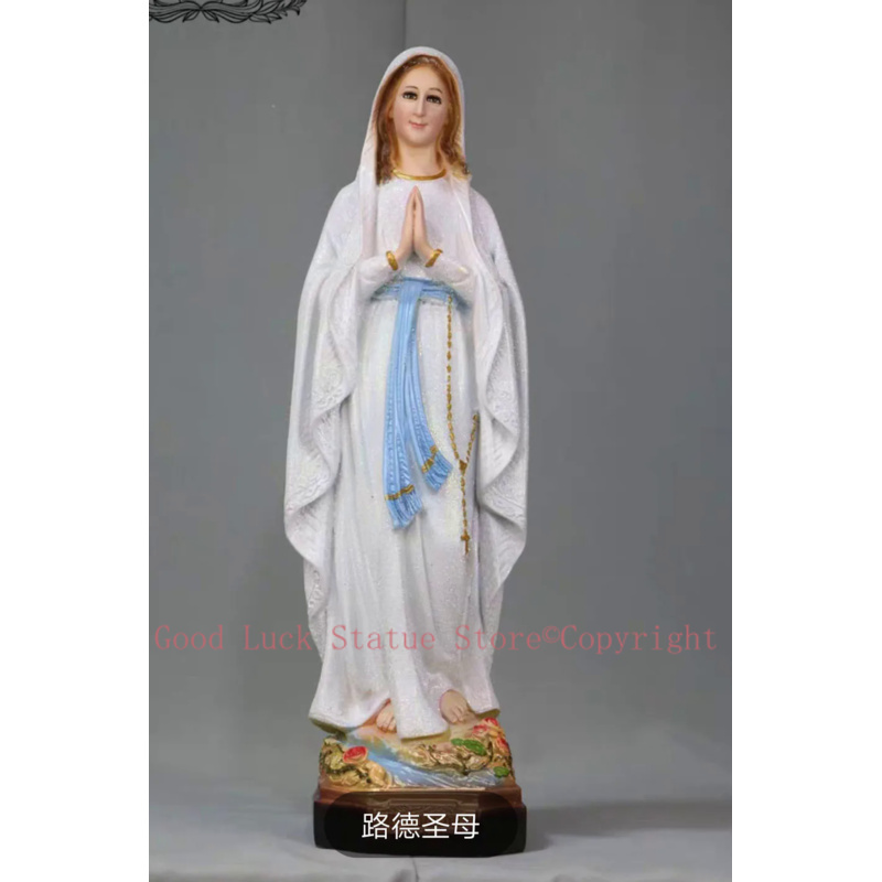 Resin Art Mary - Estatua de gran tamaño de 50CM