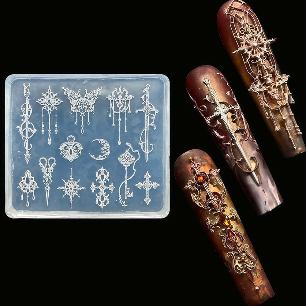 Resin Art Templates Free - Molde de silicona con forma de
