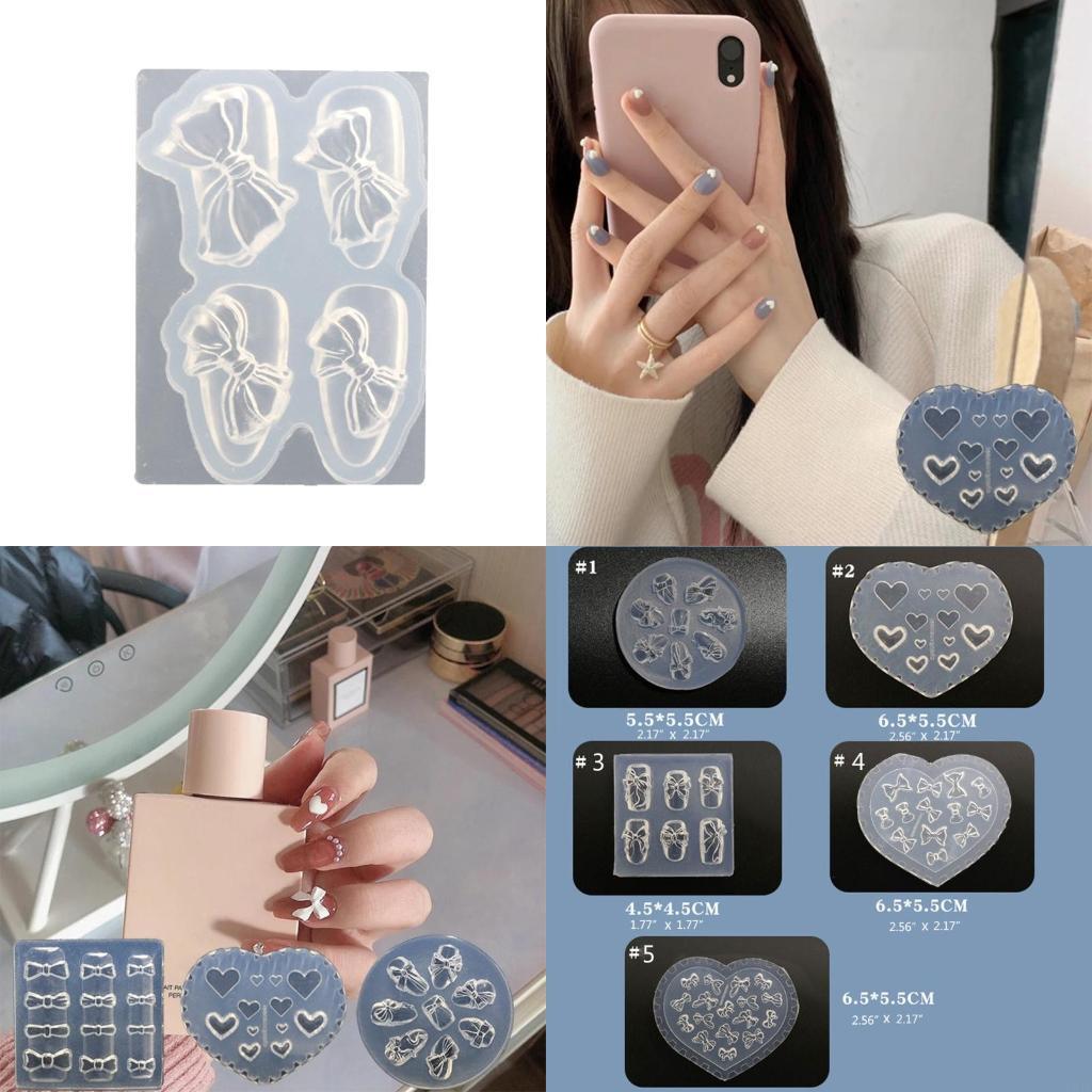 Resin Art Templates Free - Molde silicona para tallado uñas, herramientas