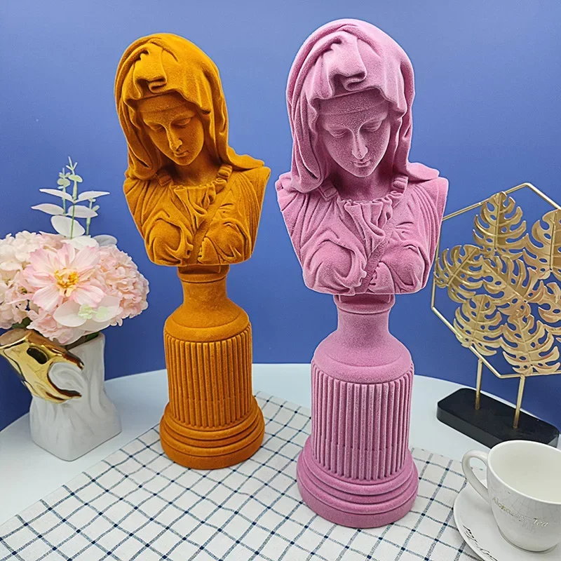 Resin Art Mary - Escultura de Resina de la Virgen