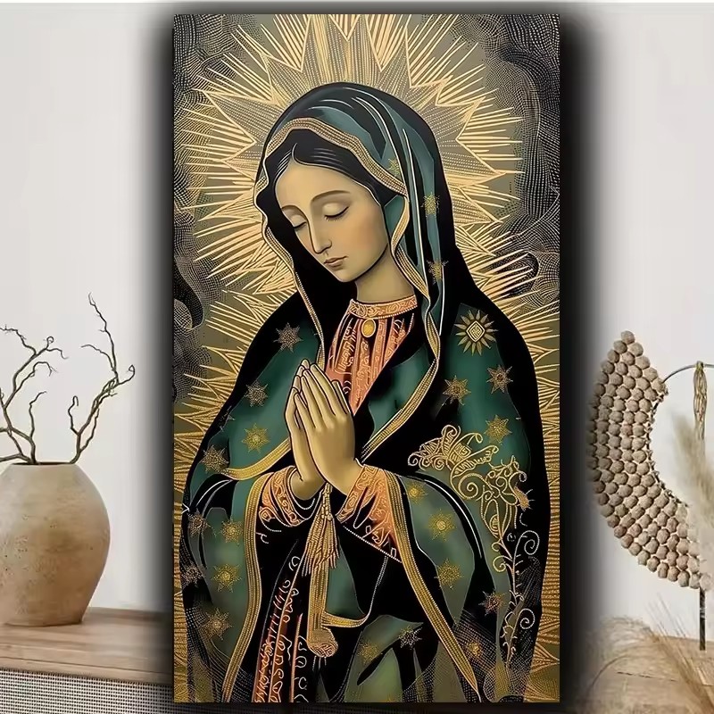 Resin Art Mary - 1 pieza de arte de diamante