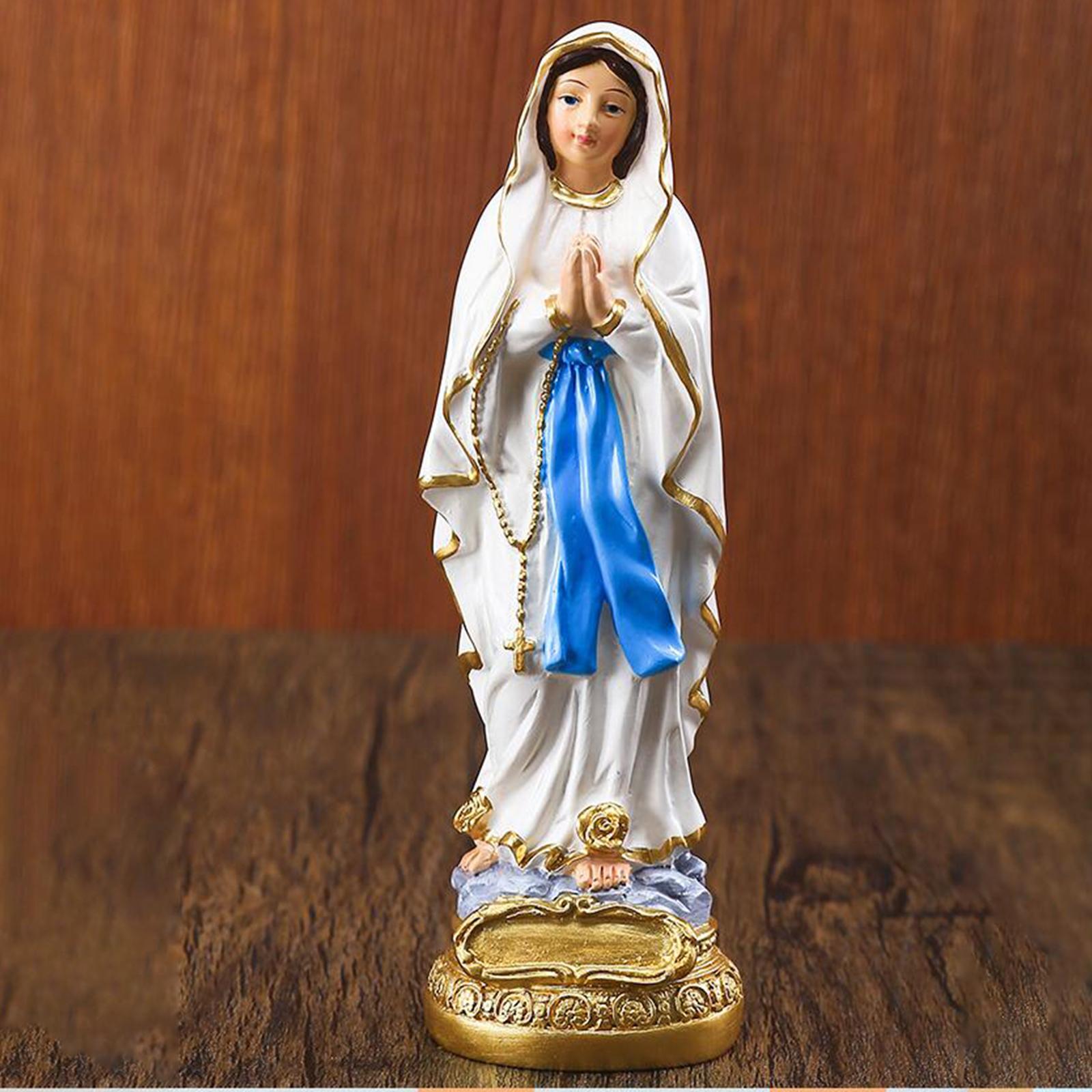 Resin Art Mary - Estatua de María, Figura Decorativa, Artesanía