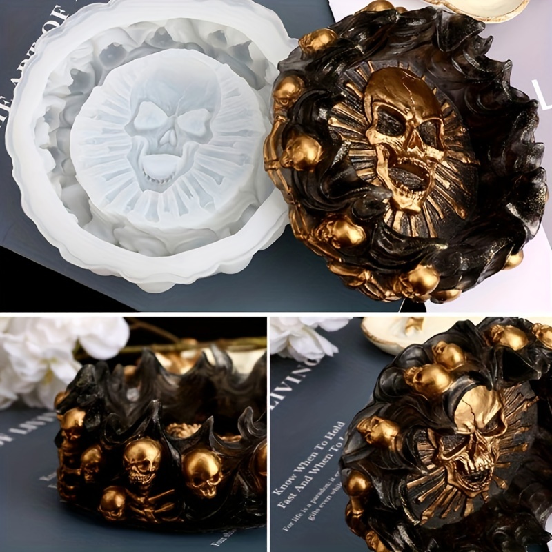 Resin Art Mould - Molde para cenicero, molde de silicona
