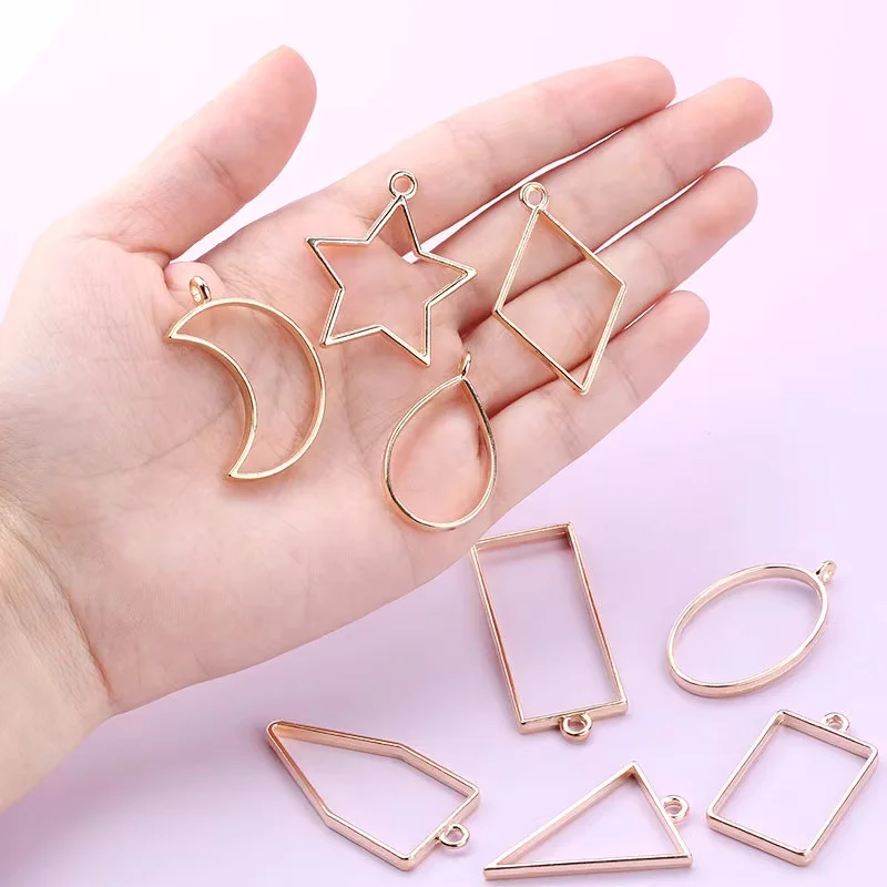Bezels Pendant Resin - Colgantes de bisel abierto para resina,