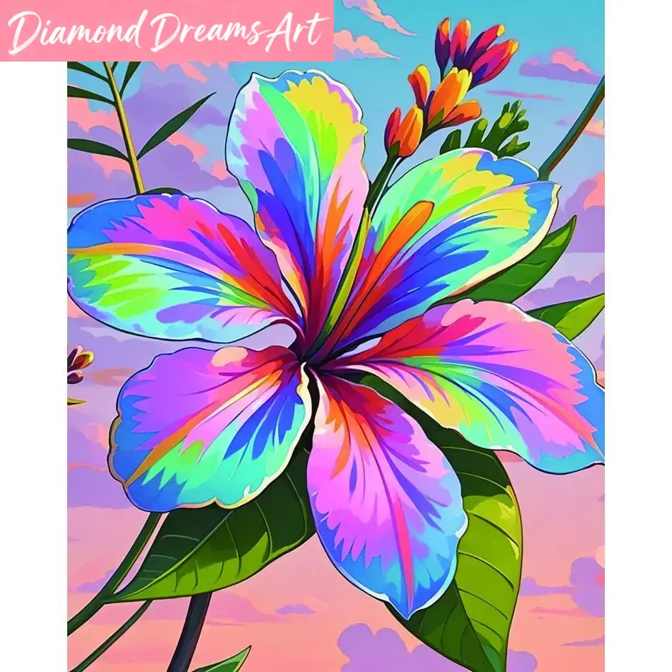 Resin Art Ideas - Pintura de Diamantes 5D sin Marco,