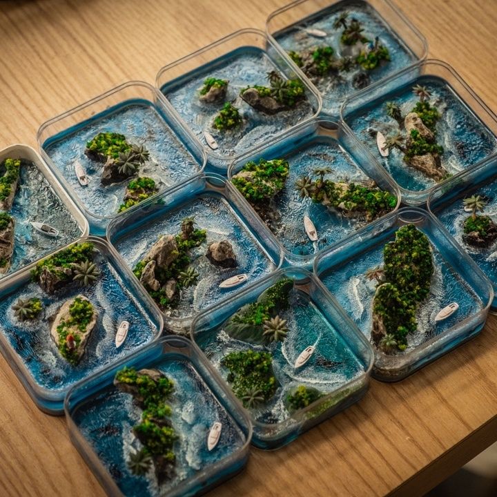 Microisla de las Islas Faroe h - Resin Art Ideas reseña y precio