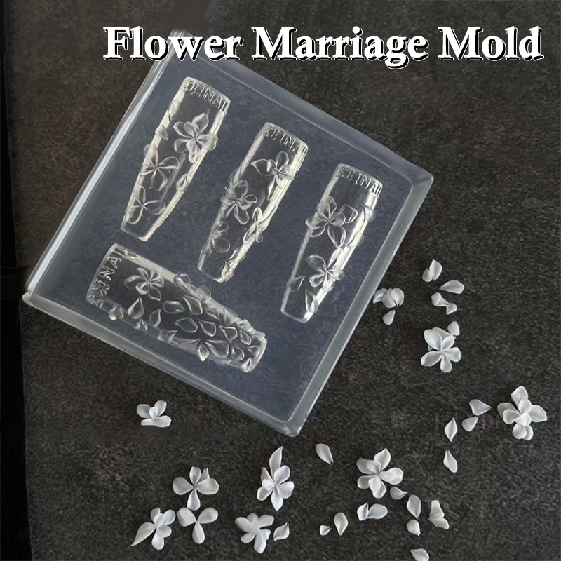 Molde de Uñas 3D con Flores, H - Resin Art Templates Free reseña y precio