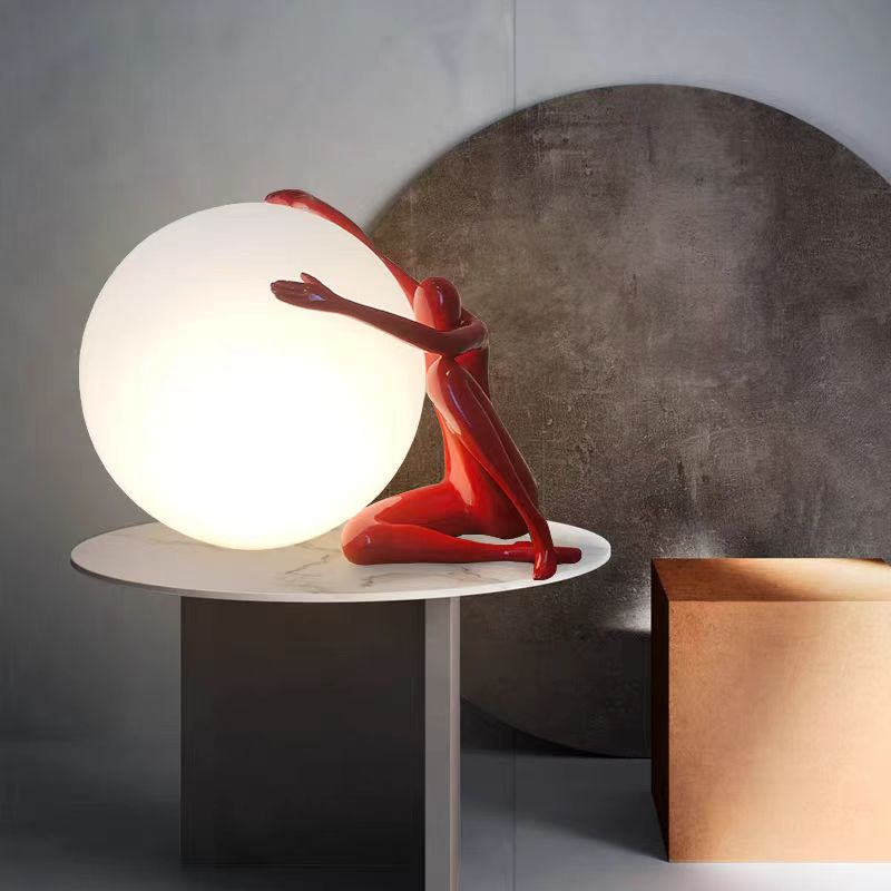 Lámpara de pie de arte nórdico - Resin Art In Floor reseña y precio