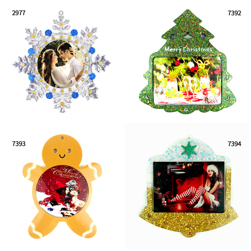Marco de fotos de Navidad, res - Resin Art Jewellery reseña y precio