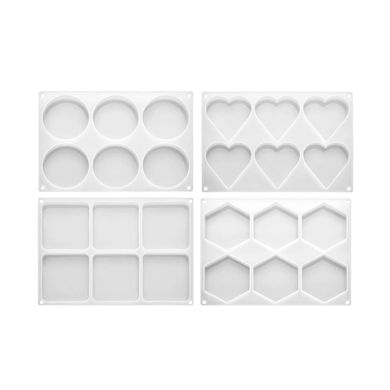 Moldes de resina FYBL de 4 pul - Coaster Mold Square reseña y precio