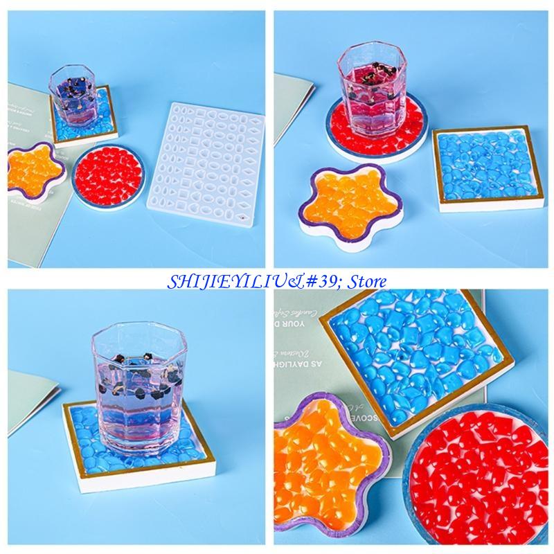 Moldes posavasos E21F para fun - Coaster Mold Square reseña y precio