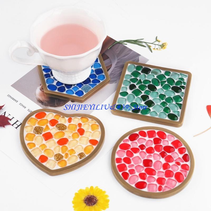 Moldes posavasos E21F para fun - Coaster Mold Square reseña y precio