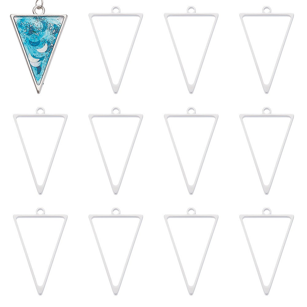16 piezas de colgantes de bise - Bezels Pendant Resin reseña y precio