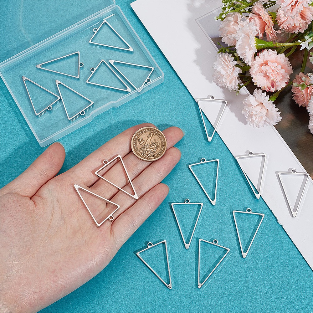 16 piezas de colgantes de bise - Bezels Pendant Resin reseña y precio