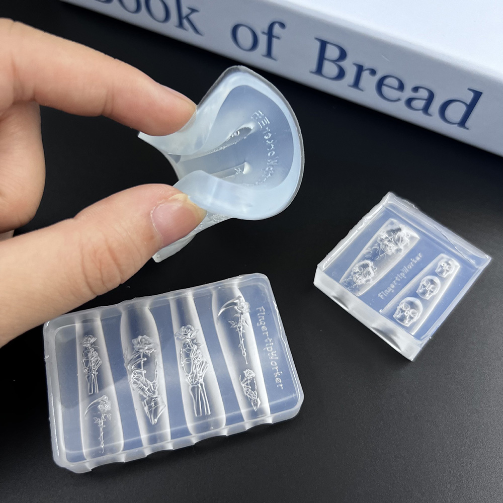 Juego de 2 moldes de silicona  - Resin Art Templates Free reseña y precio