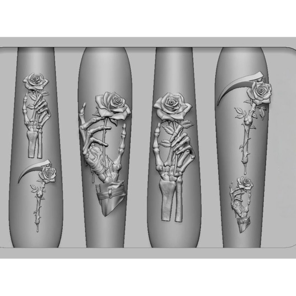 Juego de 2 moldes de silicona  - Resin Art Templates Free reseña y precio