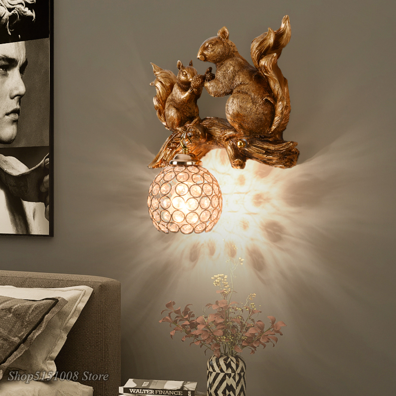 Lámpara de pared Led de crista - Background Resin Art reseña y precio