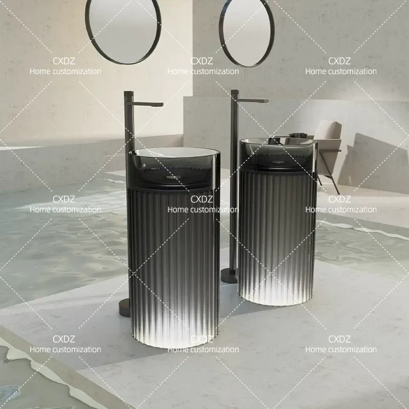 Lavabo de Baño Integrado de Pi - Resin Art In Floor reseña y precio