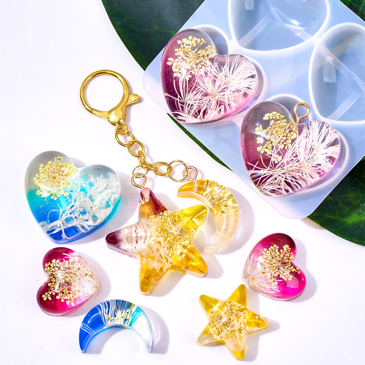 Molde de silicona con forma de - Resin Art Jewellery reseña y precio