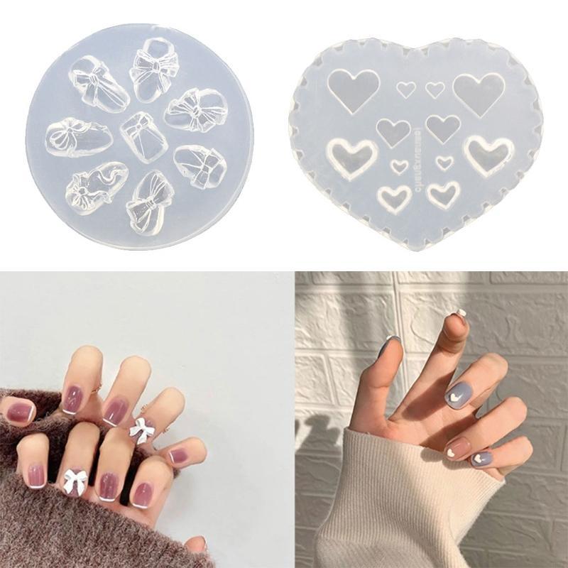 Molde silicona para tallado uñ - Resin Art Templates Free reseña y precio