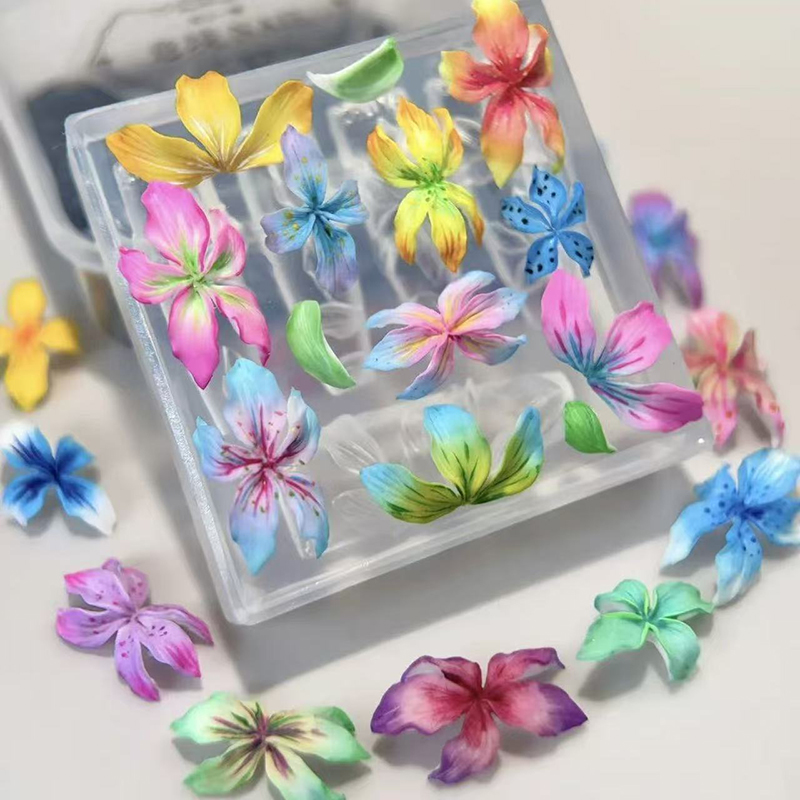 Molde de silicona 3D para uñas - Resin Art Templates Free reseña y precio