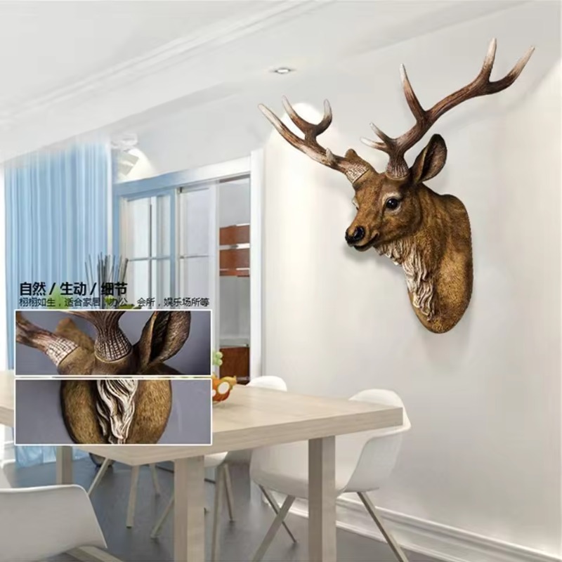 Cabeza de ciervo americano de  - Background Resin Art reseña y precio