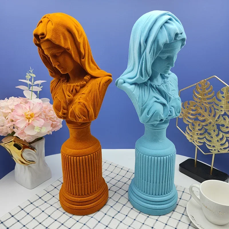 Escultura de Resina de la Virg - Resin Art Mary reseña y precio