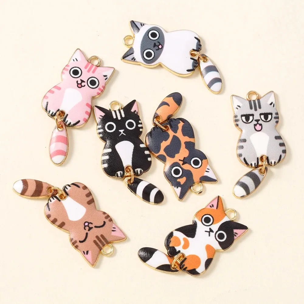 10 piezas de dijes de resina d - Resin Art Jewellery reseña y precio