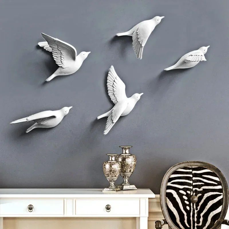 Pájaros de resina europea para - Background Resin Art reseña y precio