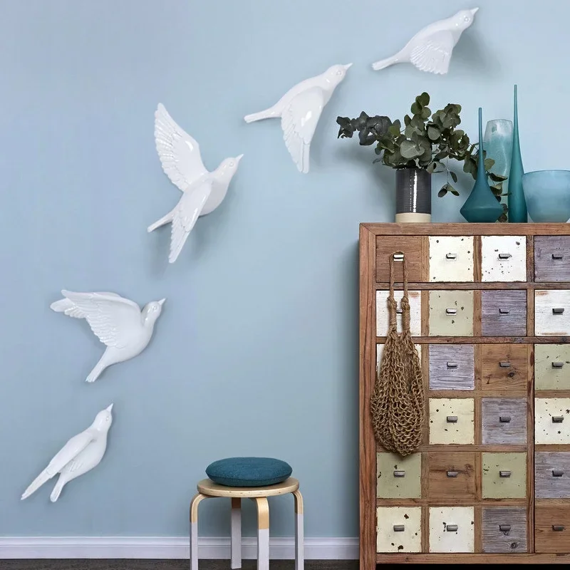 Pájaros de resina europea para - Background Resin Art reseña y precio