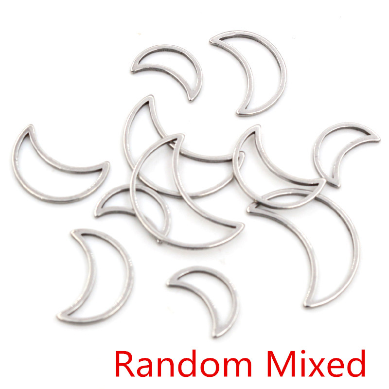 20 piezas 3 tamaño Luna encant - Bezels Pendant Resin reseña y precio