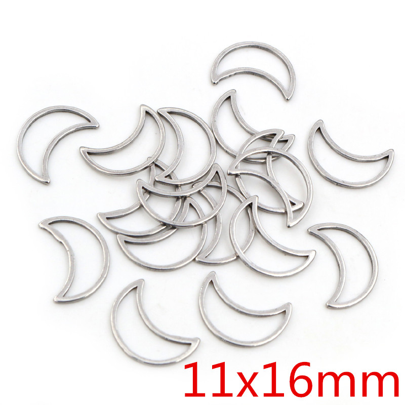 20 piezas 3 tamaño Luna encant - Bezels Pendant Resin reseña y precio