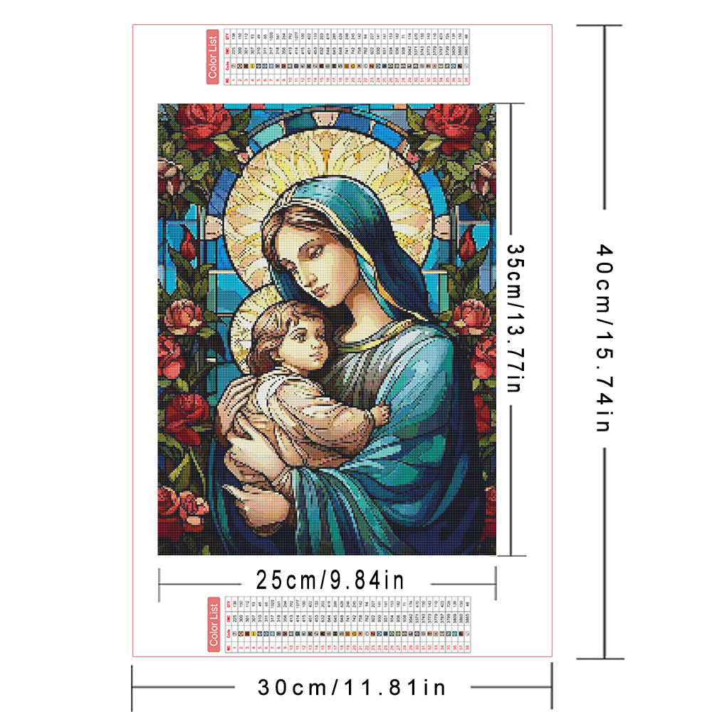 1 pieza de cuadro de diamantes - Resin Art Mary reseña y precio