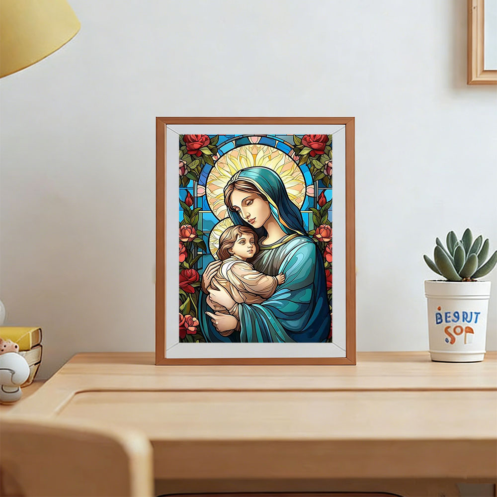 1 pieza de cuadro de diamantes - Resin Art Mary reseña y precio