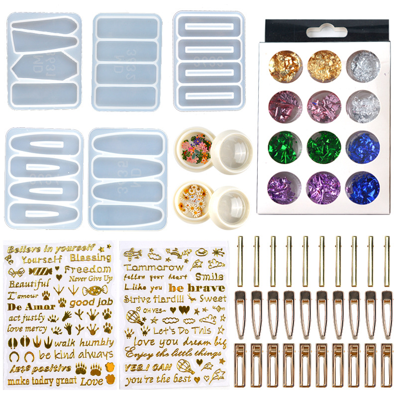Clip de pelo de resina epoxi D - Resin Art Jewellery reseña y precio