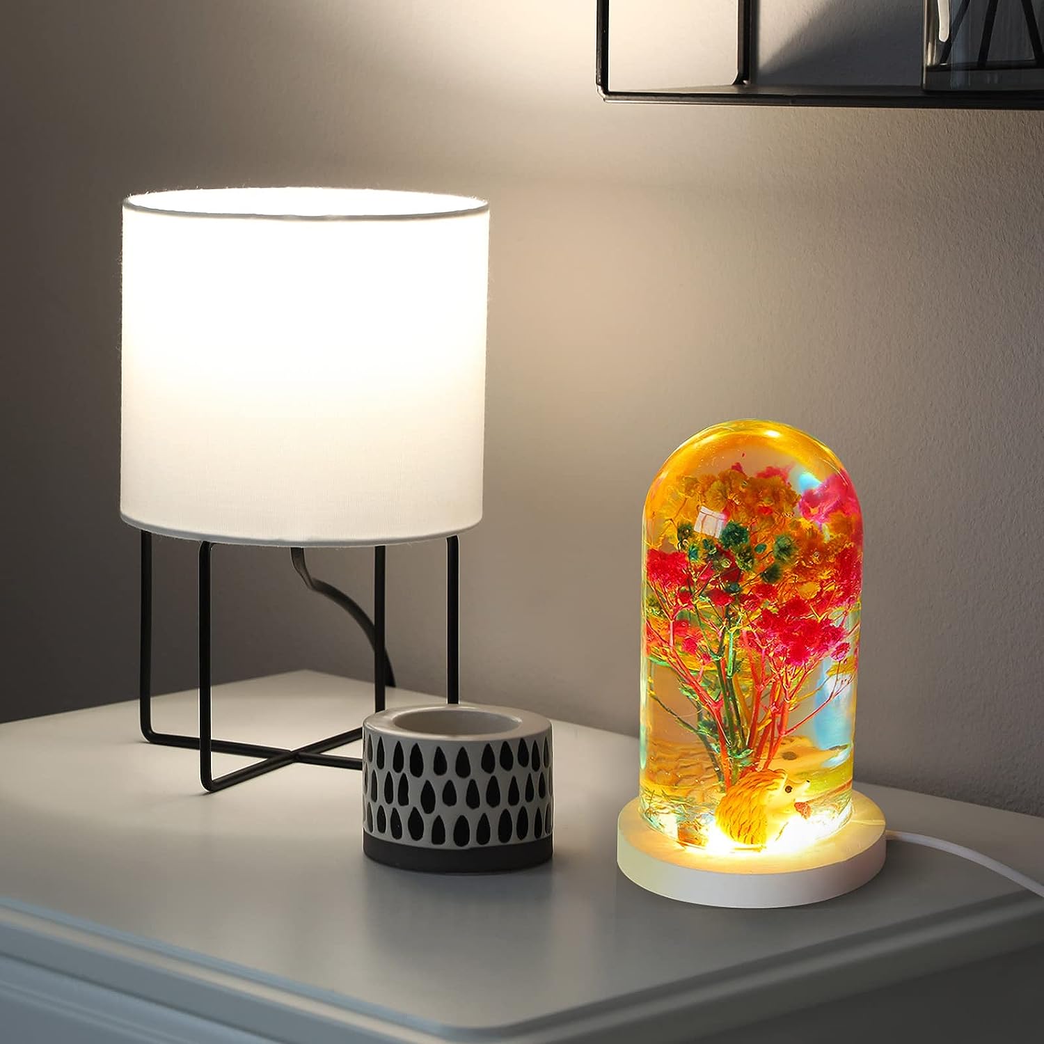 Molde de resina Epoxy de crist - Resin Art Light reseña y precio