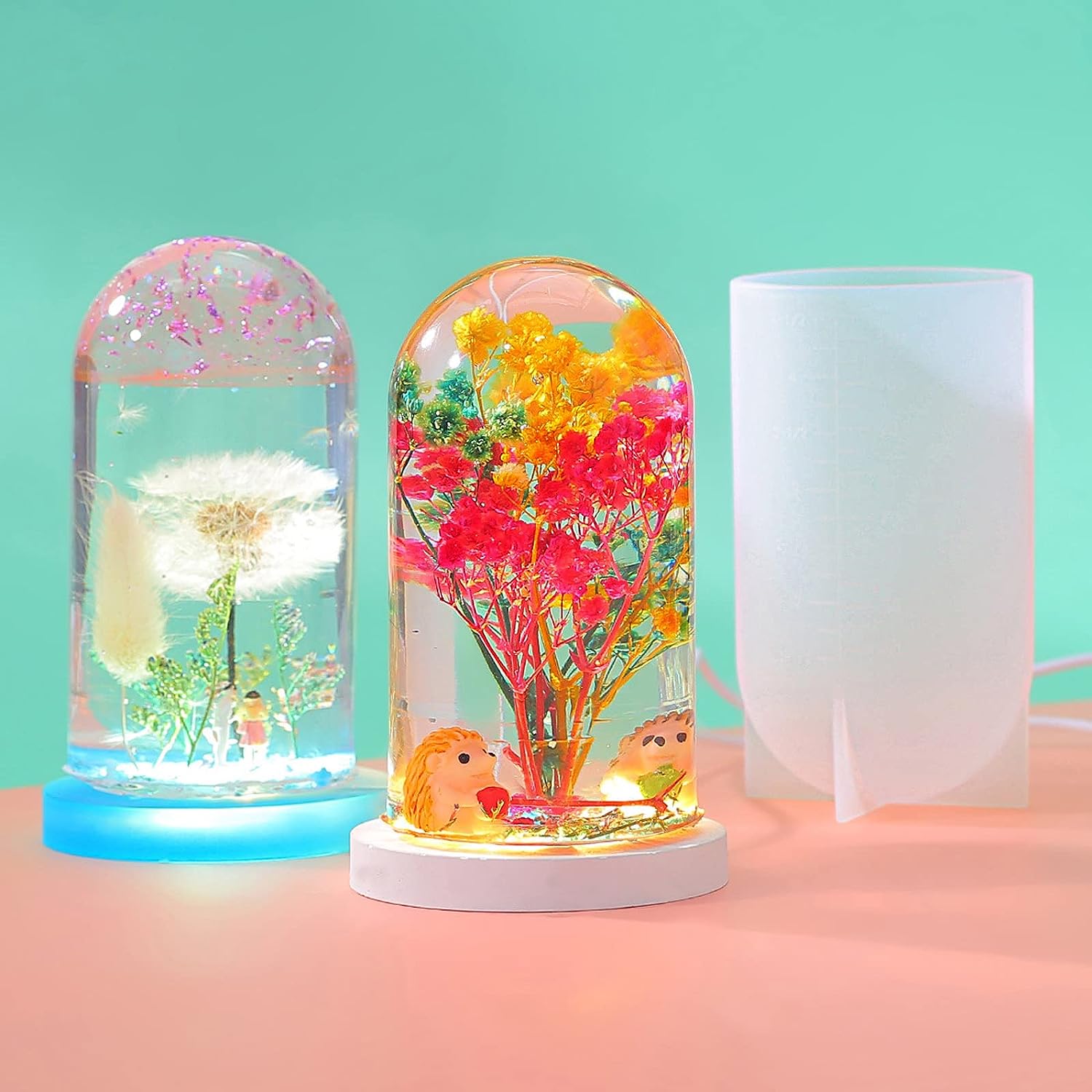 Molde de resina Epoxy de crist - Resin Art Light reseña y precio