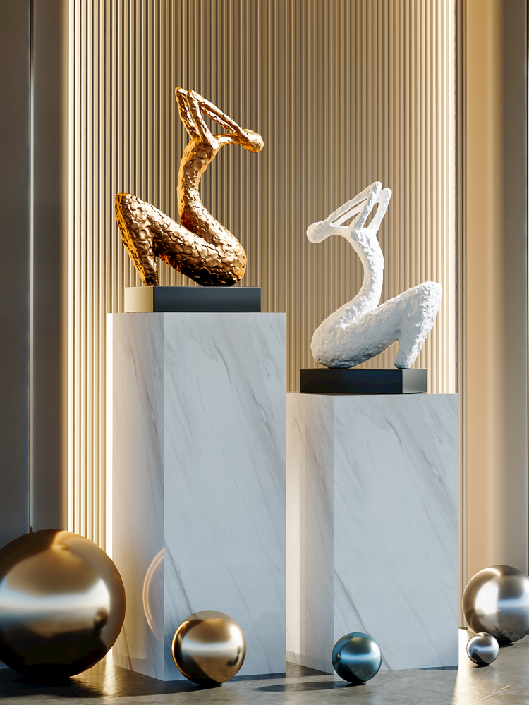 Escultura de decoración del ho - Resin Art In Floor reseña y precio