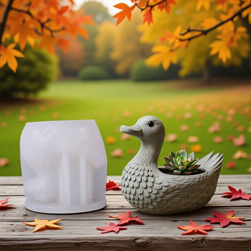 Molde pato silicona reutilizab - Resin Art Ideas reseña y precio