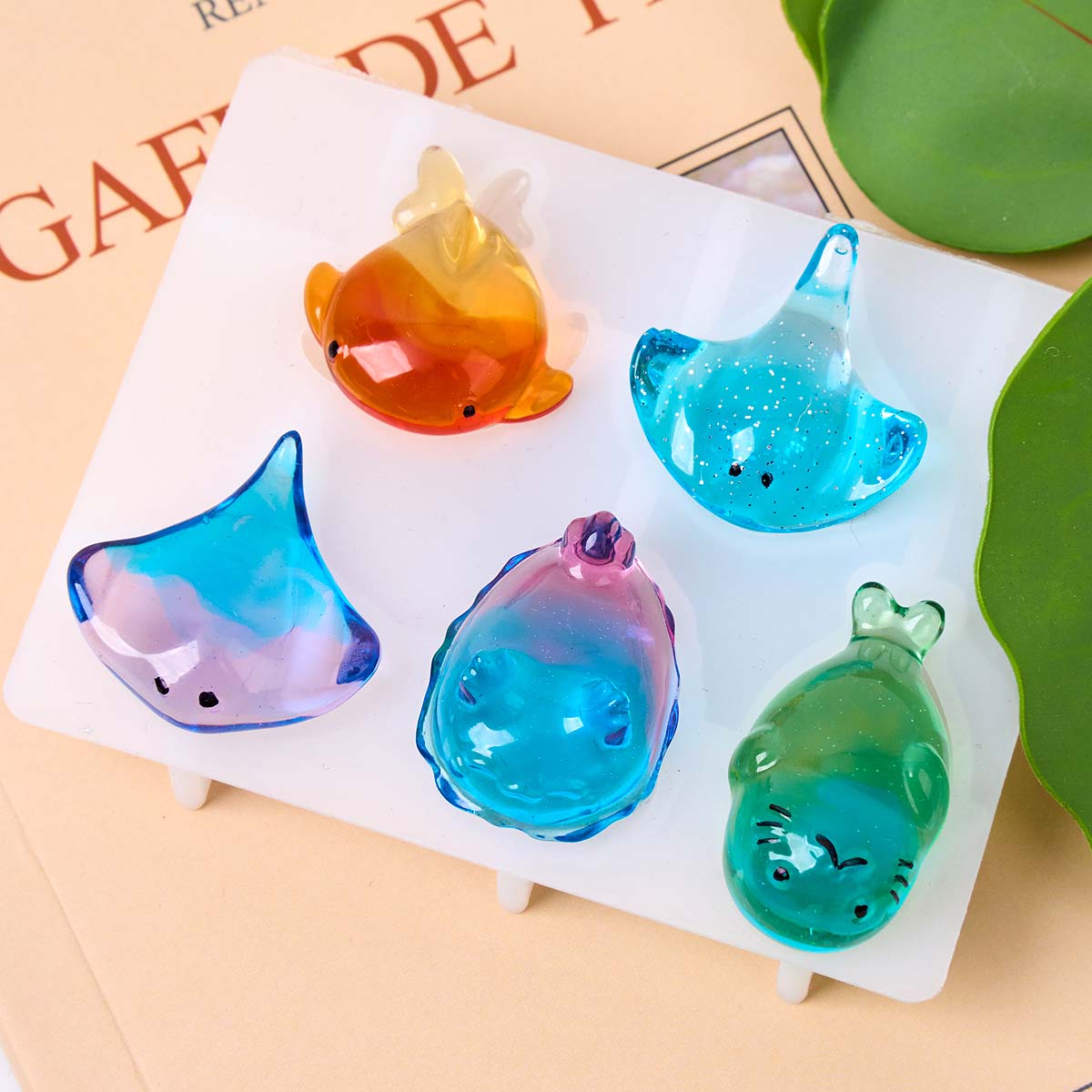 Molde de silicona 3D de rayo m - Resin Art Mould reseña y precio