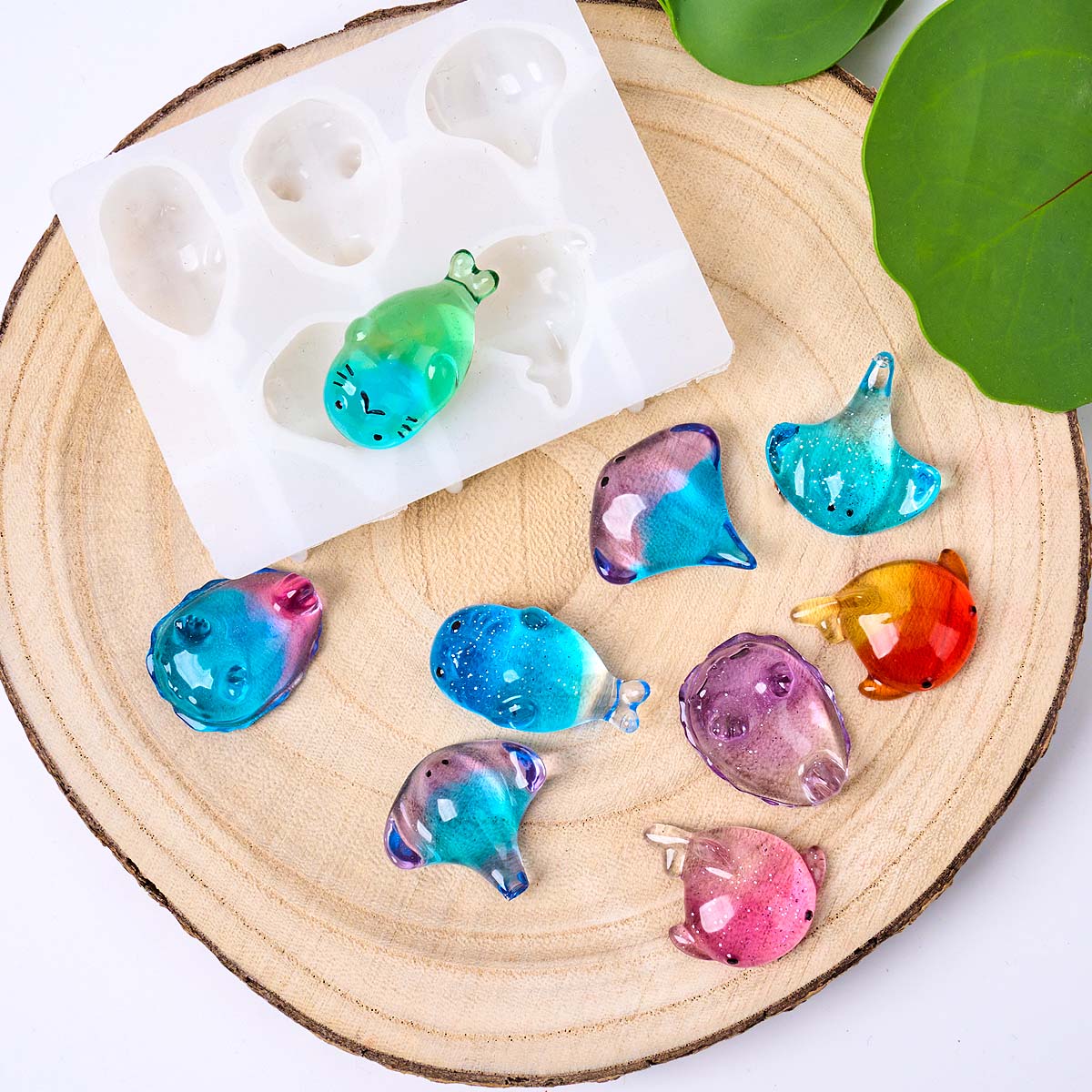 Molde de silicona 3D de rayo m - Resin Art Mould reseña y precio