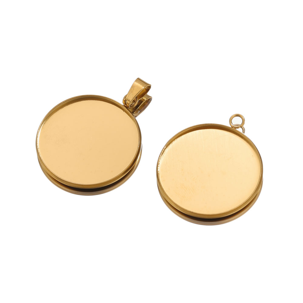 10 Uds. De colgantes dorados d - Bezels Pendant Resin reseña y precio