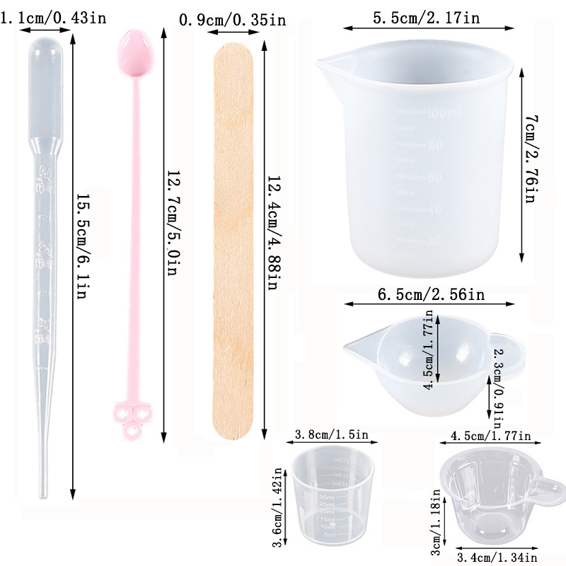Kit de Herramientas para Molde - Resin Art Jewellery reseña y precio