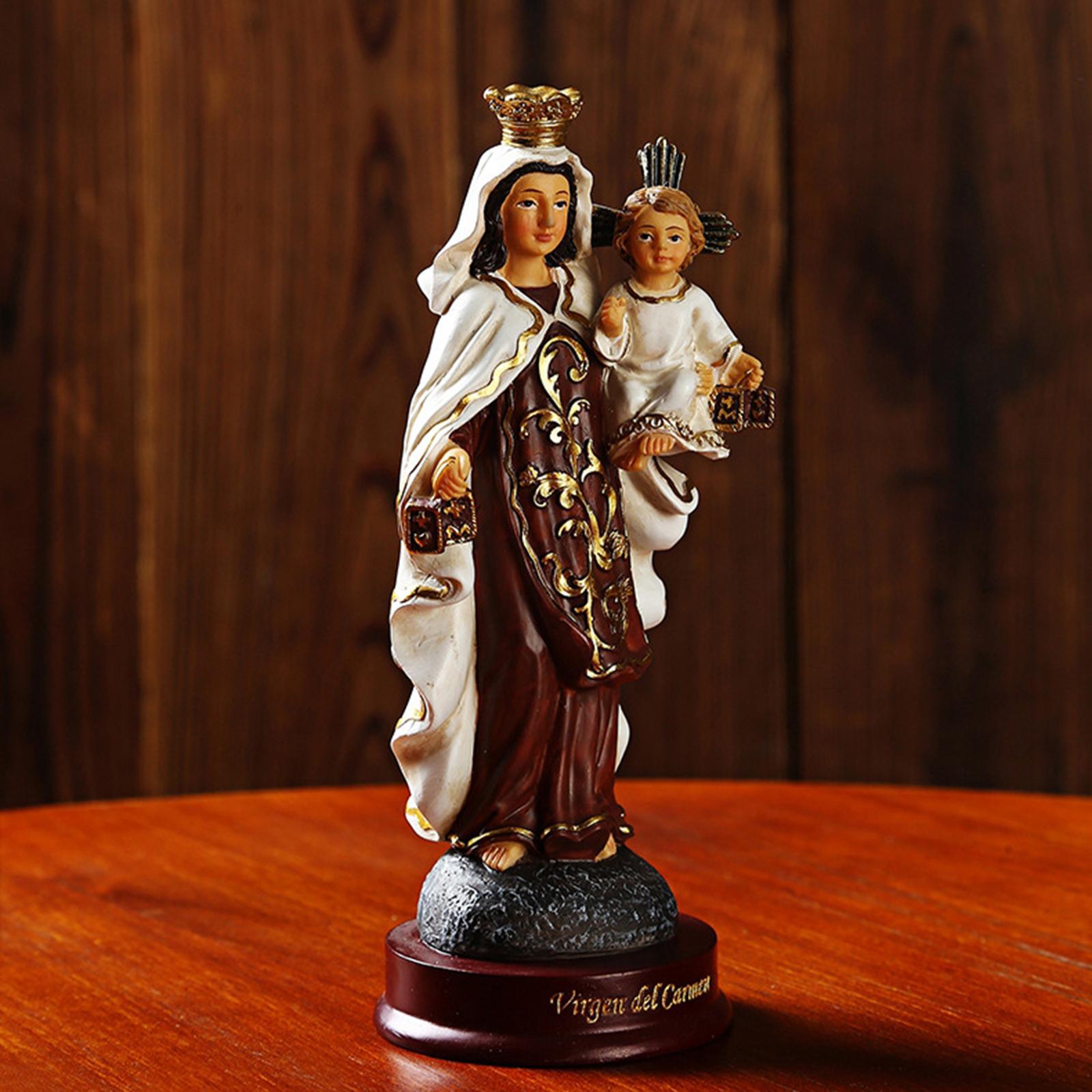 Figura Religiosa de Resina, Es - Resin Art Mary reseña y precio