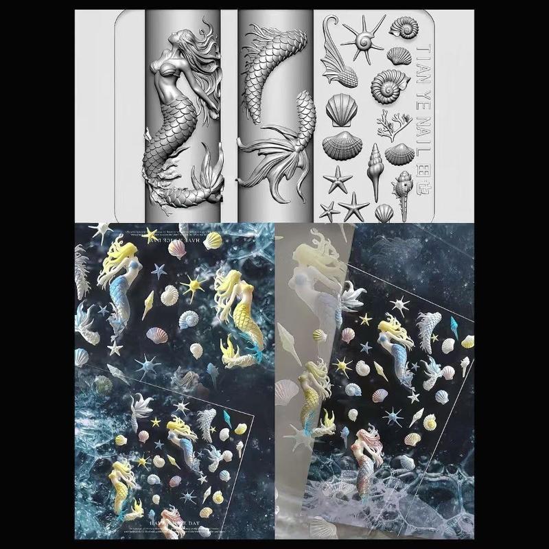 Plantillas de silicona suave 3 - Resin Art Templates Free reseña y precio