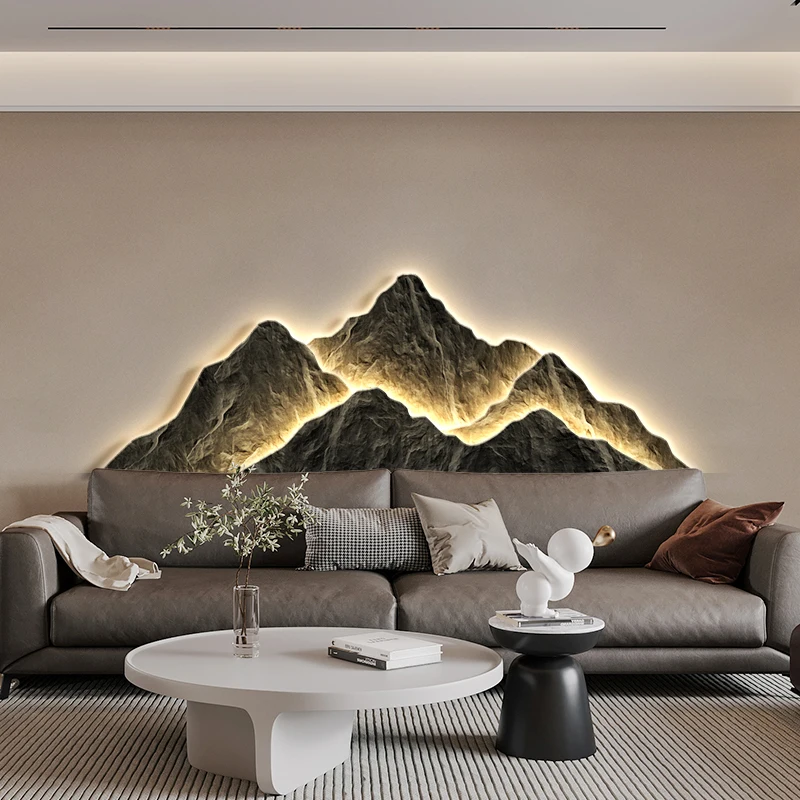 Lámpara de Pared Moderna para  - Background Resin Art reseña y precio