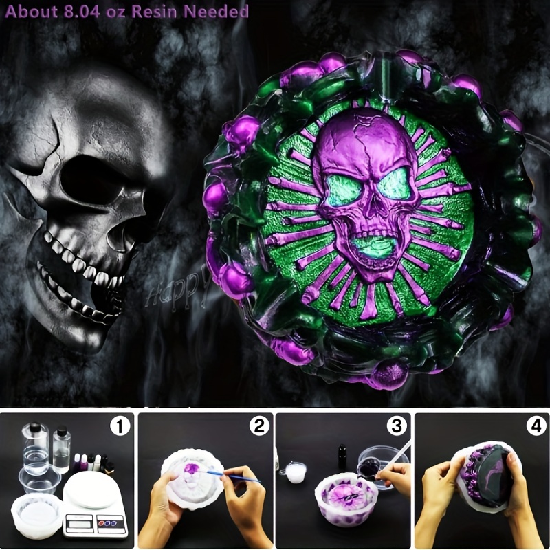 Molde para cenicero, molde de  - Resin Art Mould reseña y precio
