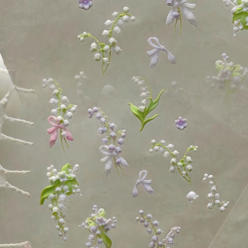 Serie de flores, molde para uñ - Resin Art Templates Free reseña y precio