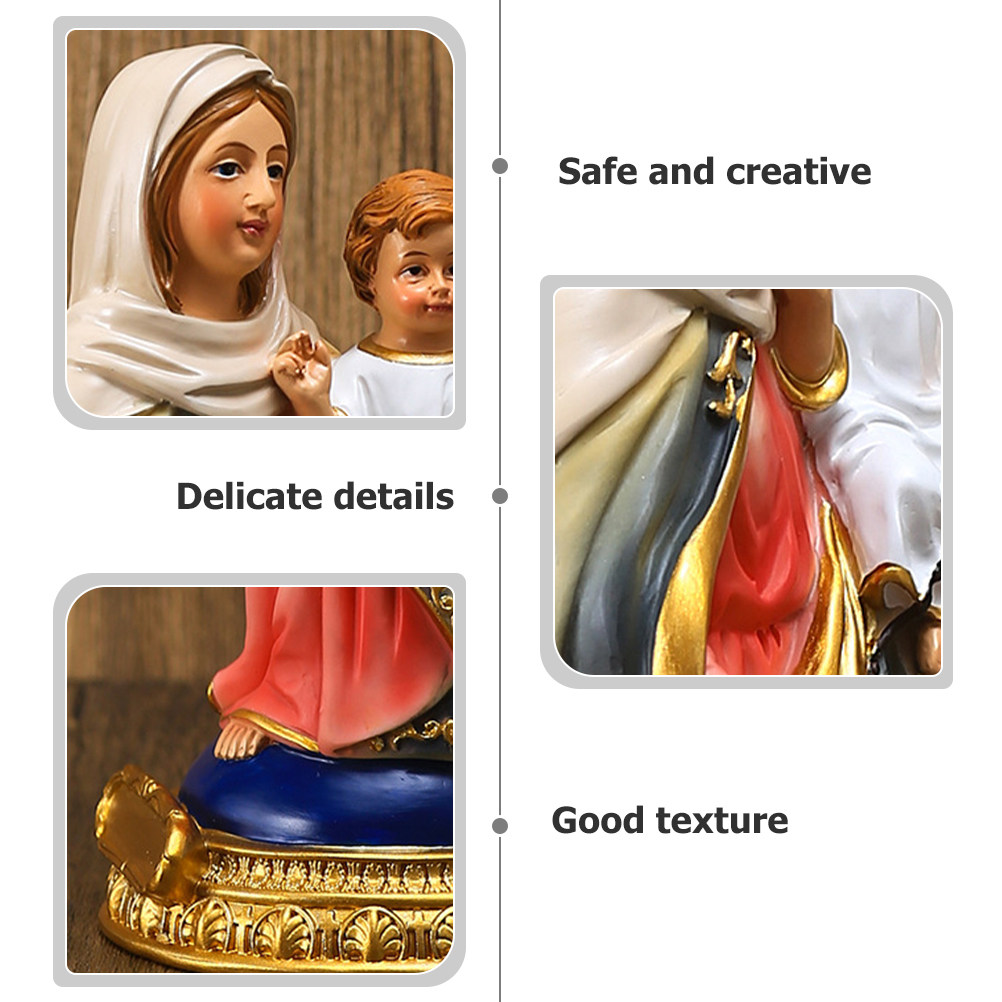 Ornamento Religioso de Resina  - Resin Art Mary reseña y precio
