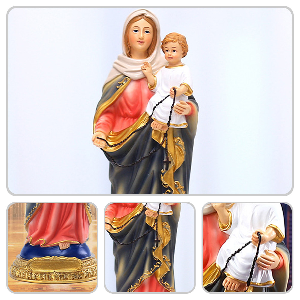 Ornamento Religioso de Resina  - Resin Art Mary reseña y precio